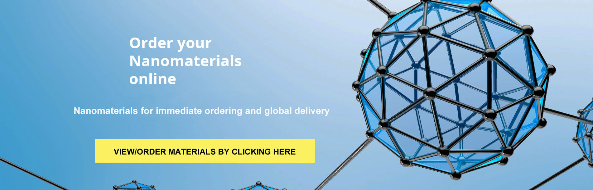 Nanomaterials and nano materials for online ordering and delivery